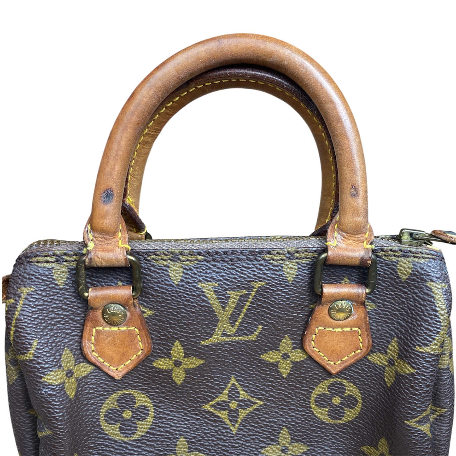 Louis Vuitton Speedy Nano Bandoulière - Certifié Entrupy