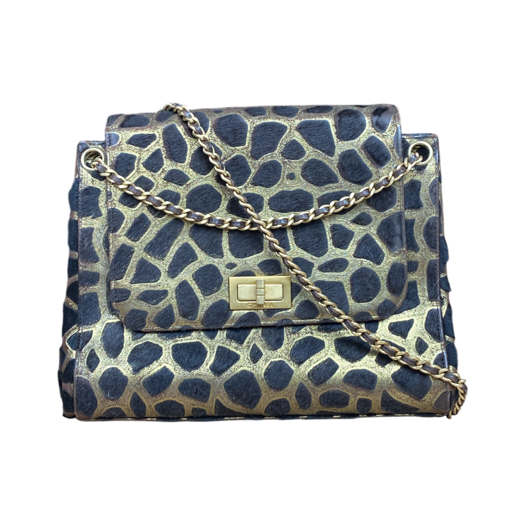 Sac Chanel 2.55 Reissue Single Flap – Poulain Imprimé Animal