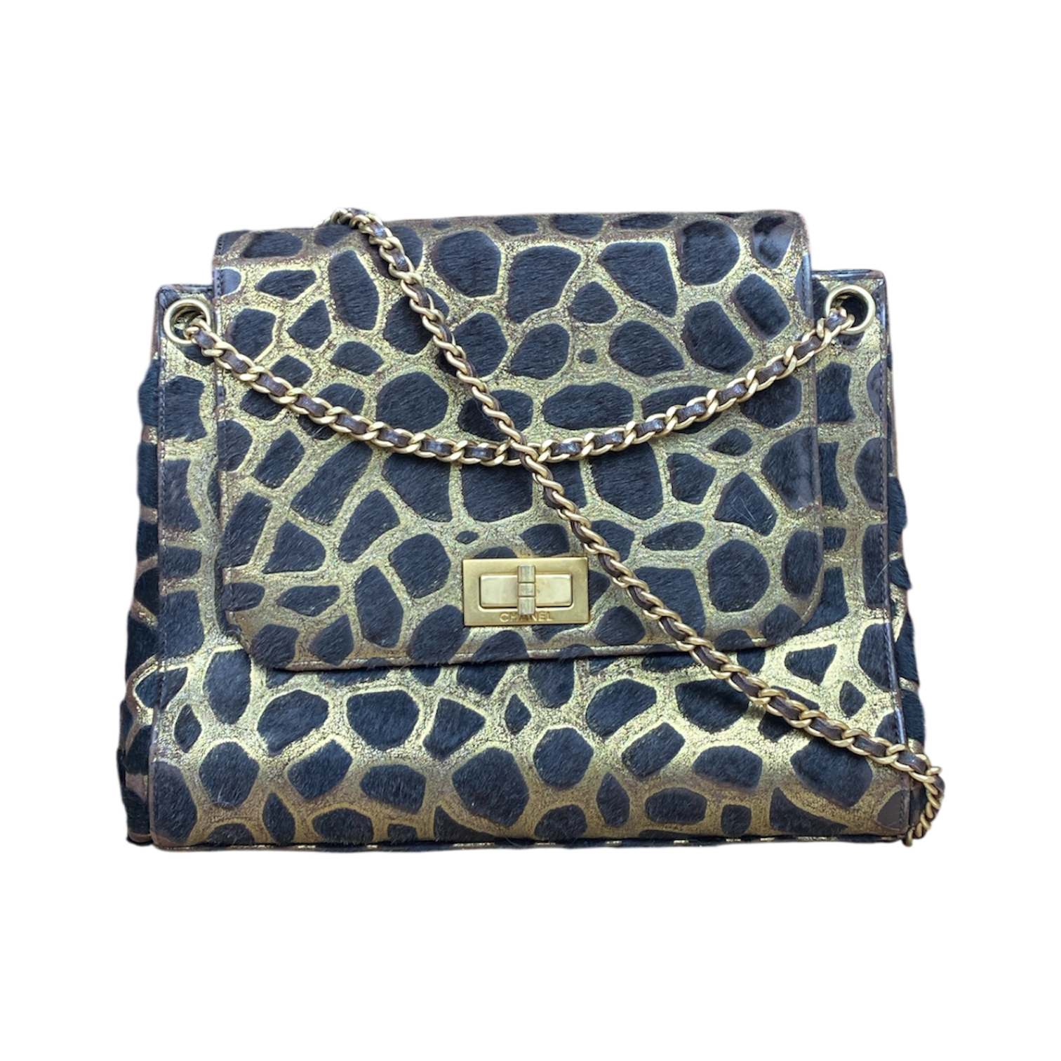 Sac Chanel 2.55 Reissue Single Flap – Poulain Imprimé Animal