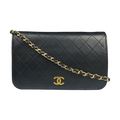 Chanel single flap 80s - certifié entrupy