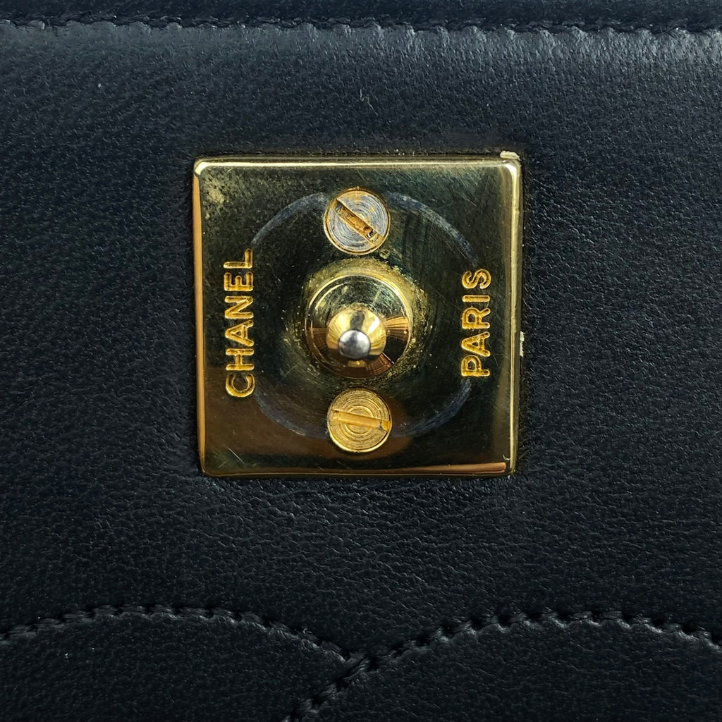 Chanel single flap 80s - certifié entrupy