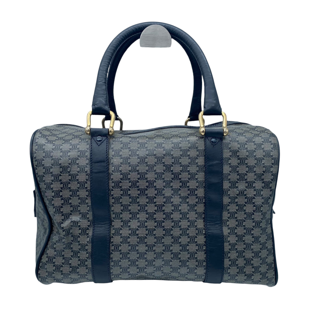 Sac Céline Boston 25 Toile Macadam Noir