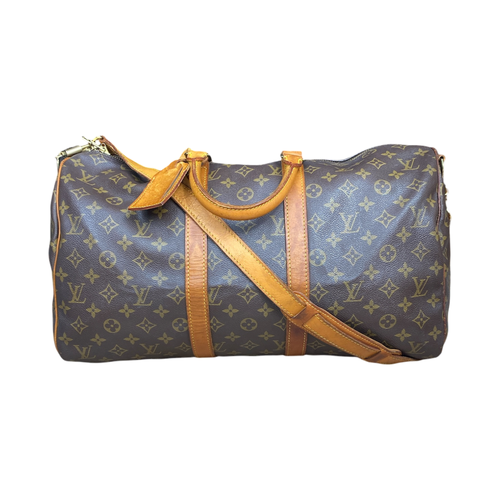 Louis Vuitton Keepall 45 Bandoulière - certifié entrupy