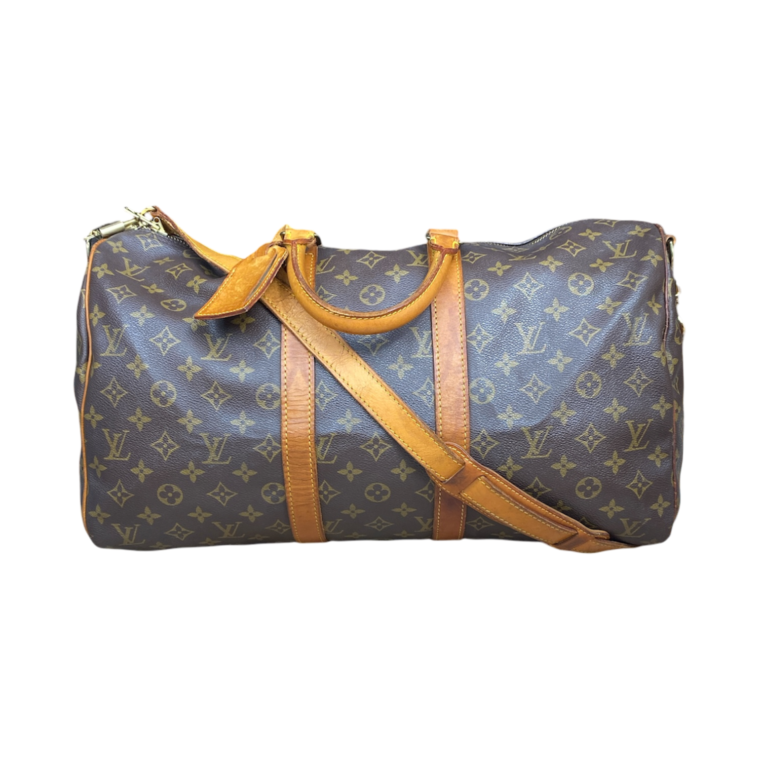 Louis Vuitton Keepall 45 Bandoulière - certifié entrupy