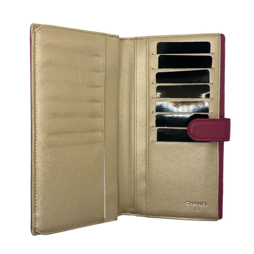 Portefeuille à Rabat Chanel Camélia