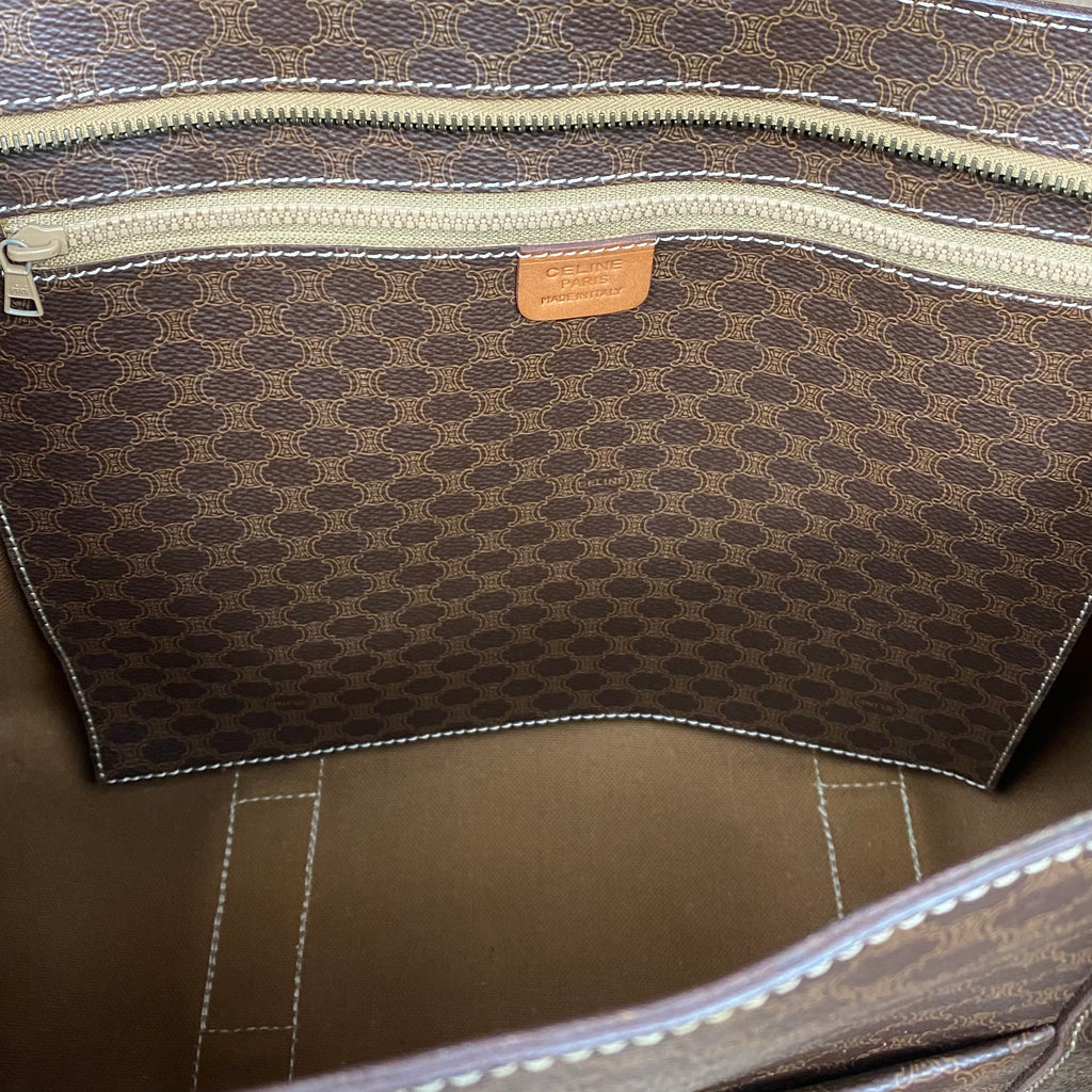 Céline Cabas Horizontal Macadam