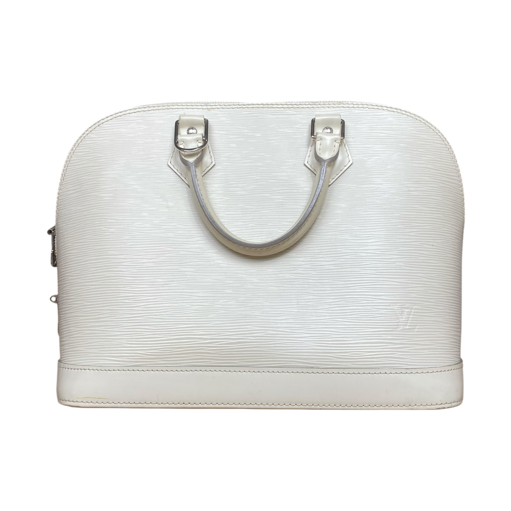 Louis Vuitton Alma PM Épi Blanc